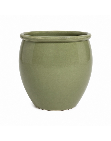 ATIRA CER. AQUA FLOWERPOT