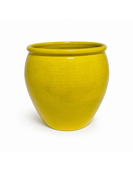 ATIRA YELLOW CERVEILLANCE FLOWERPOT