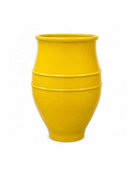 RUBY CER PLANTER. YELLOW
