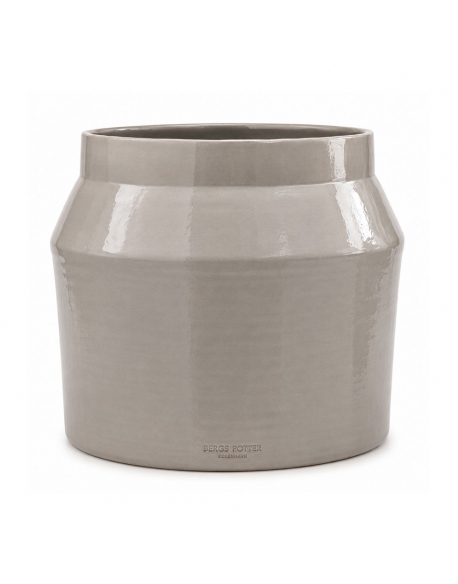 RUBY CER PLANTER. TAUPE