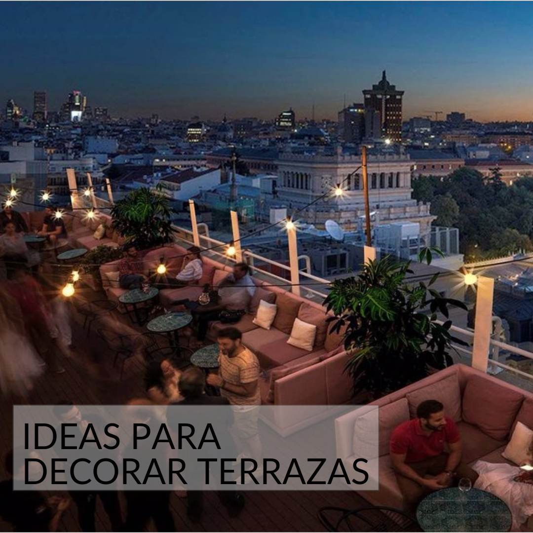 Ideas para la decoración de terrazas acogedoras 