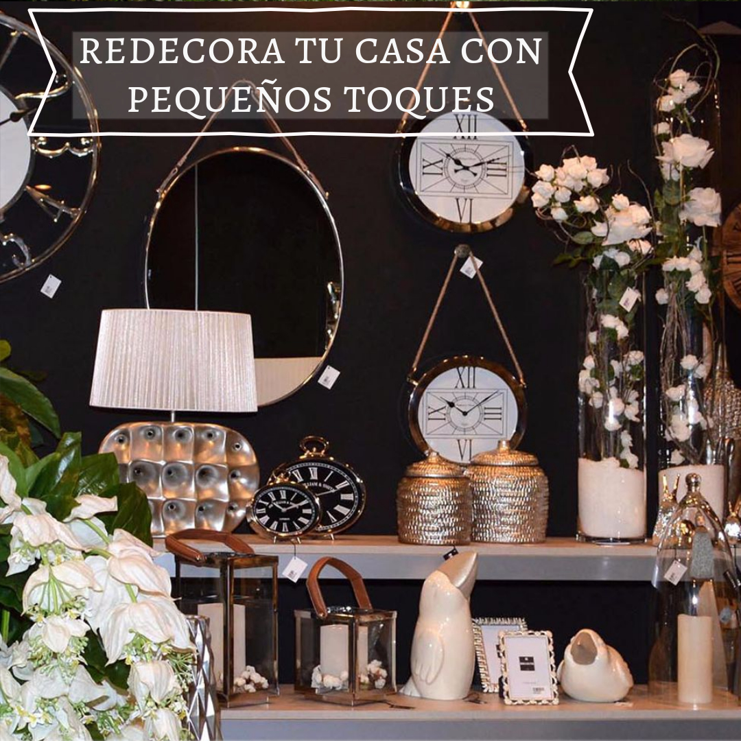 Redecora tu casa con unos simples toques decorativos 